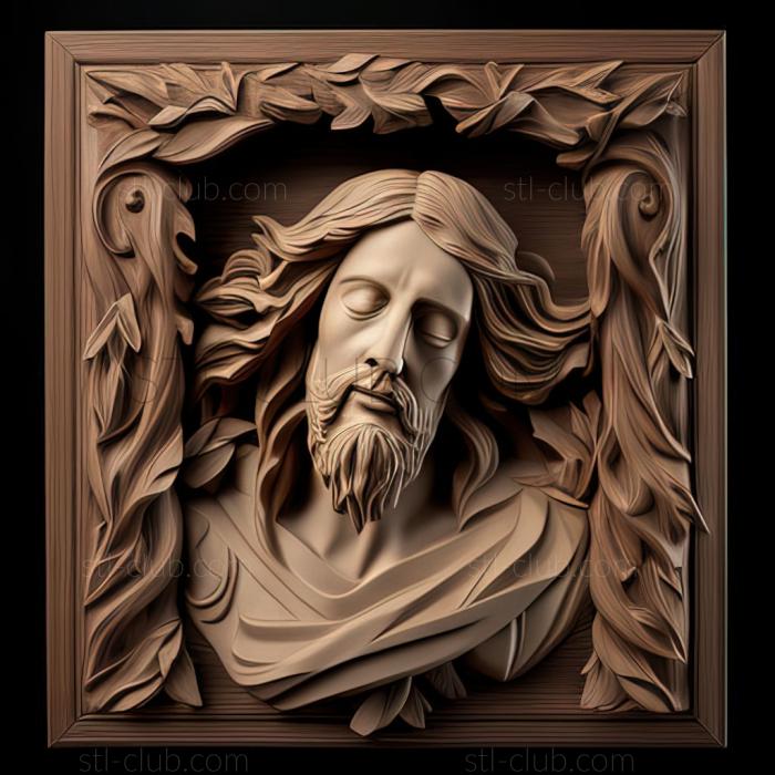 3D model st jesus (STL)